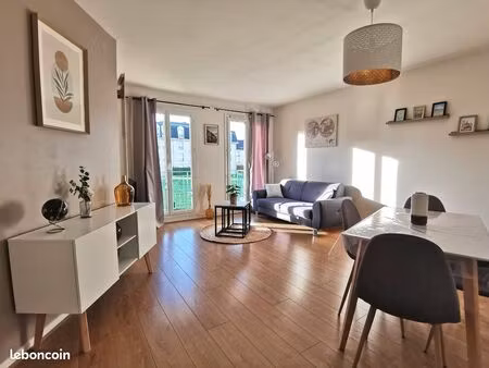 location t2 meublé + parking marcq-en-barœul
