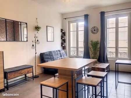 studio meublé rénové avec ascenseur – la joliette – idéal investissement ou résidence prin