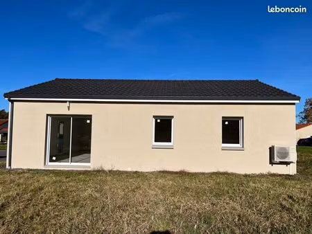 maison neuve de plein pied 84m2