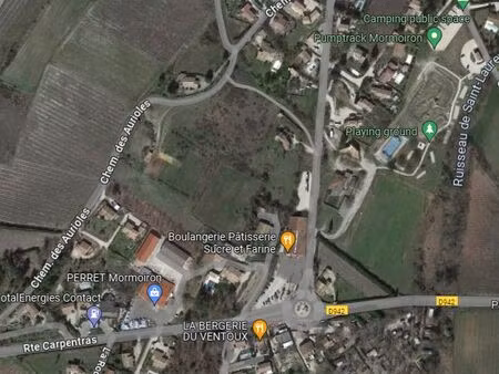 terrain 600 m² mormoiron