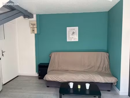 studio cocooning avec parking 360 euros hc