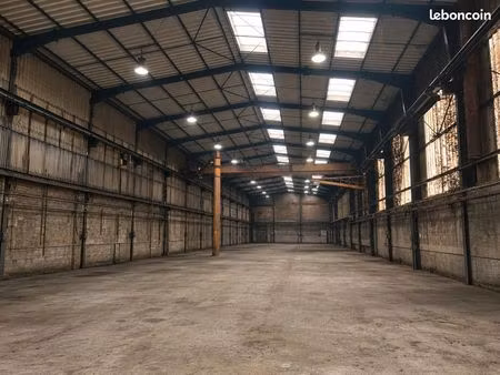 a louer batiment industriel 1200m2 et bureaux 50m2