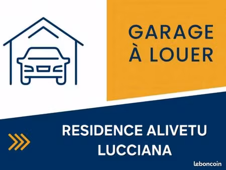 garage à louer