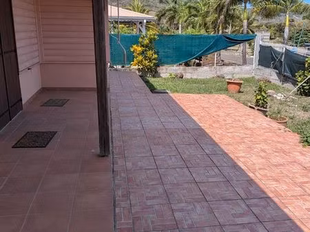 opportunité le vauclin : maison f4 de 2009 sur terrain de 355 m²