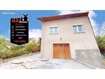 maison 3 pièces 60 m²