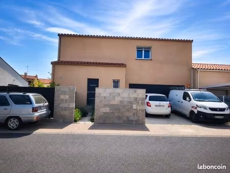 maison familiale 3 faces 164 m² + garage et jardin