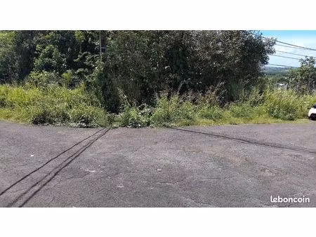 terrain borne de 1018m2 à petit bourg