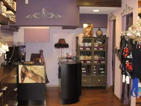 a vendre boutique de lingerie