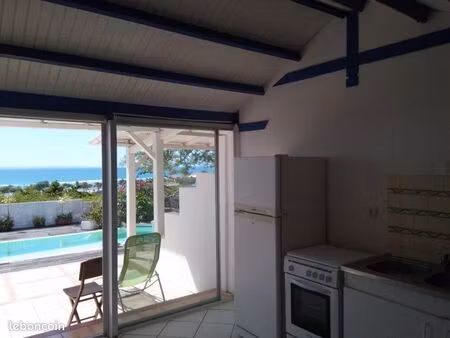 f3 vue mer piscine