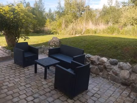 t2 avec terrasse en rdj