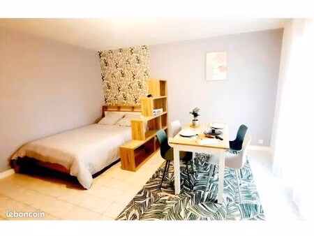 studio rénové et meublé - centre ville vierzon