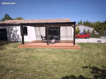 maison 110 m² rénovée 3 chambres terrain 1032 m² courbillac