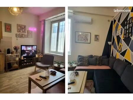 appartement - 2 pièces - 40m² - fréjus centre