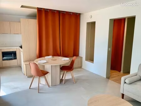 logement d’architecte avec véranda sur jardin & toutes charges comprises (mobilier  électr