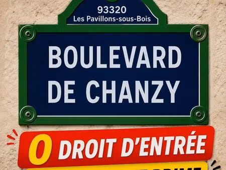 local 60 m² les pavillons sous bois