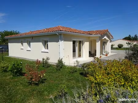 maison moderne 127 m² – jardin-forage-garage - proche cognac