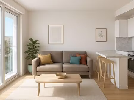 appartement 2 pièces 45 m²