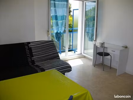 studio étudiant résidence le renoir avec parking et calme