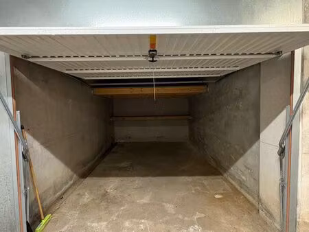 garage en résidence sécurisée