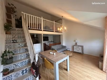 superbe duplex meublé 98 m² — 3 chambres / 5 pièces — rer a neuilly-plaisance à 600 m — pa