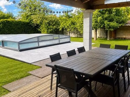 ? maison 187 m² avec piscine – 4 chambres dont une suite au rez-de-chaussée – tourriers (1