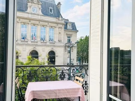 appartement haussmanien 66m2 mairie d’asnières sur seine