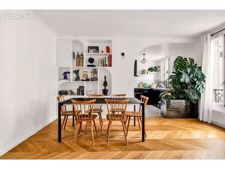 boulogne nord – porte de saint-cloud – 4 pièces – 82 m² – refait à neuf – lumineux – calme