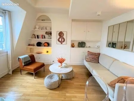 2p+ charme calme coeur 16ième vue mezzanine