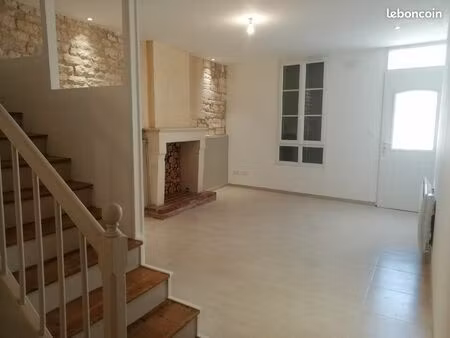 maison de ville t3 + garage