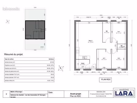 maison 4 pièces 81 m²