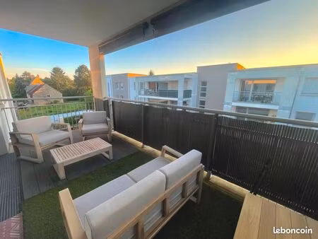 appartement t3 avec balcon et garage double inclus