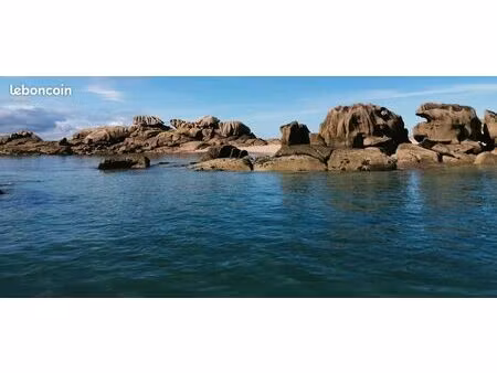 rare – petite maison mitoyenne à 2 pas de la mer – kérénoc (pleumeur-bodou)