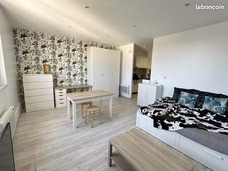 appartement f1 meublé rénové 2025 – dpe c – parking sécurisé – audincourt