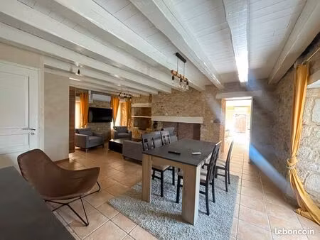 maison meublée 102 m2 avec jardin  centre ville
