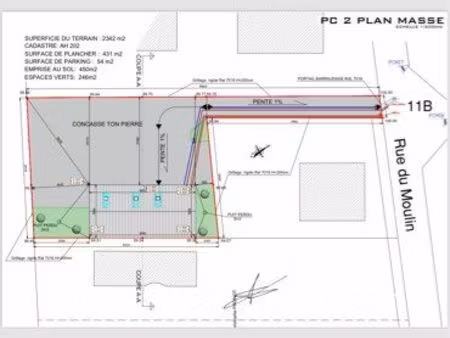 à vendre ou à louer terrain constructible