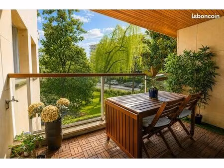 appartement familial meublé 112 m² – 3 chambres – full pasteur – balcon sur verdure – park