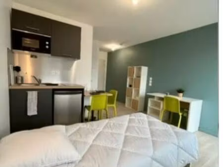 studio meublé 21m² - résidence etudiante