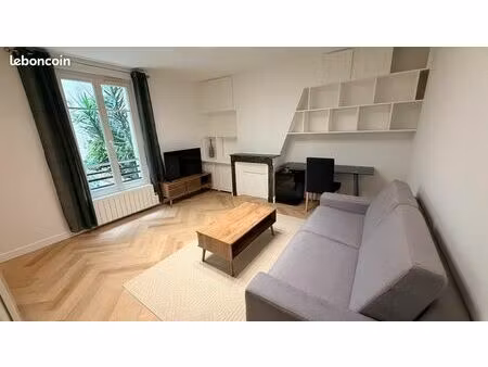 appartement louise michel 30 m2 front de paris 17 totalement rénové mai 2026