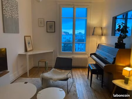 bel appartement meublé 2 pièces lumineux