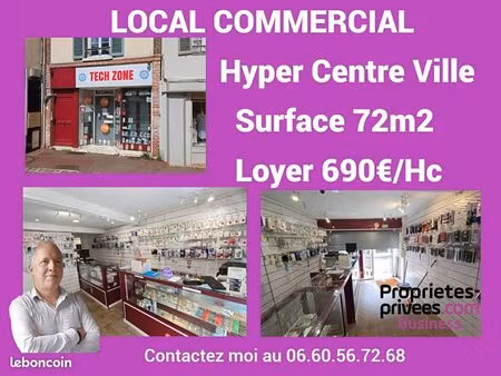 local commercial 72 m²