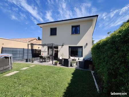 maison récente (2019) - 105 m² - 3 ch - jardin & garage - dpe a