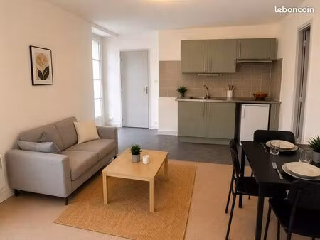 appartement t2 de 39m2 meublé à louer