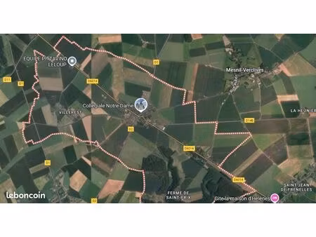 terrain 800 m² ecouis