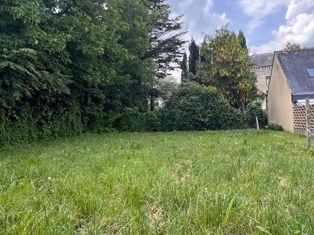 terrain constructible en centre-ville