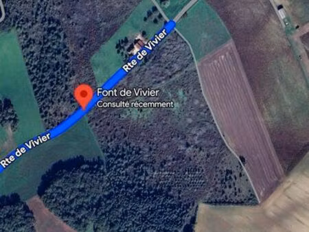 terrain à vendre de 21 hectares