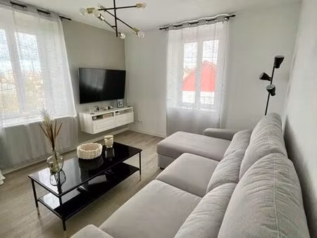 t3 meublé 65m² – 2 chambres – parking – cave – exincourt / audincourt – 750 cc