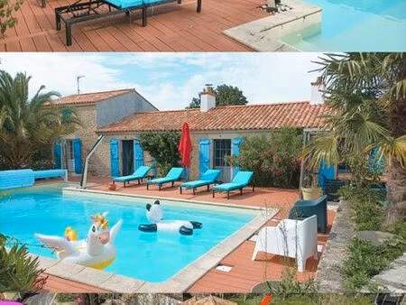 vente grande longère piscine possibilité gîtes/chambres d'hôtes