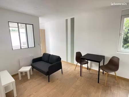 cosy t1 bis renové + parking