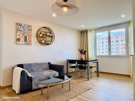 location ou colocation meublée – 3 chambres dans t4 rénové 64m² avec parking