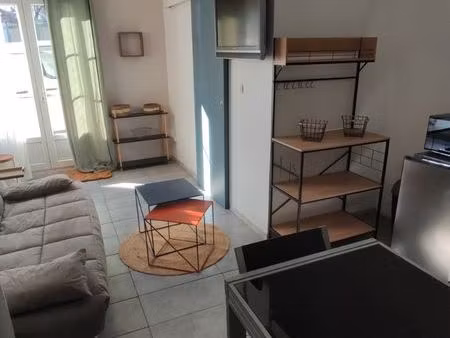 studio meublé 19m2 climatisé centre ville